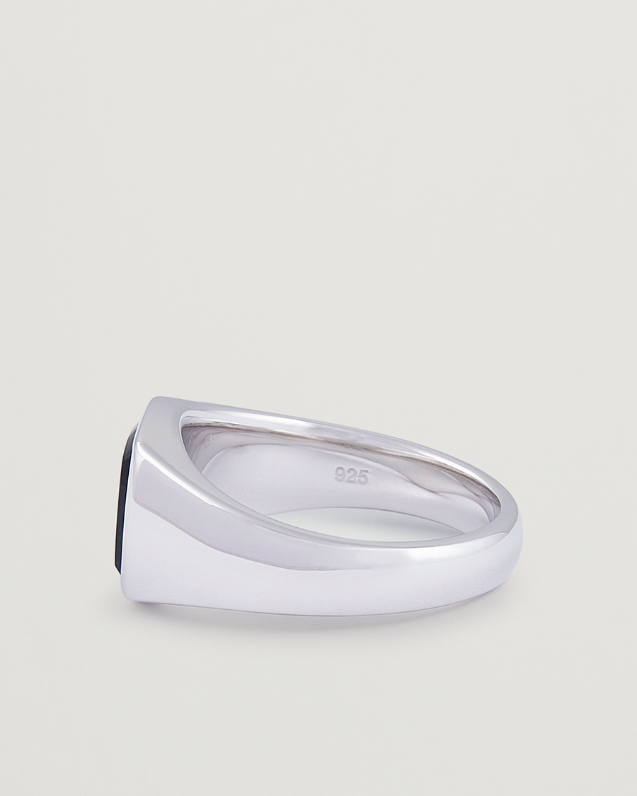 Homme | Tom Wood Kay Ring Polished Onyx | Tom Wood | Kay Ring Polished Onyx
