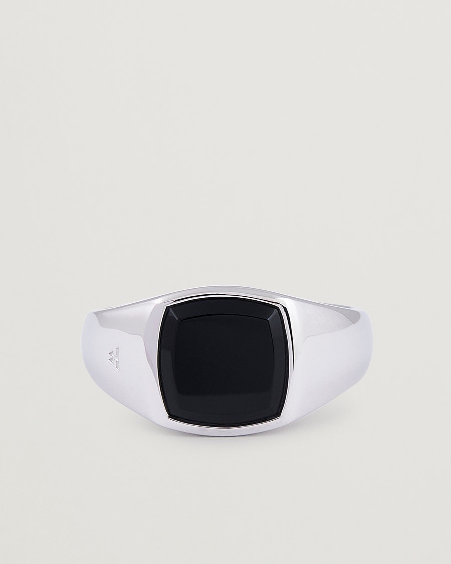 Homme | Tom Wood Kay Ring Polished Onyx | Tom Wood | Kay Ring Polished Onyx