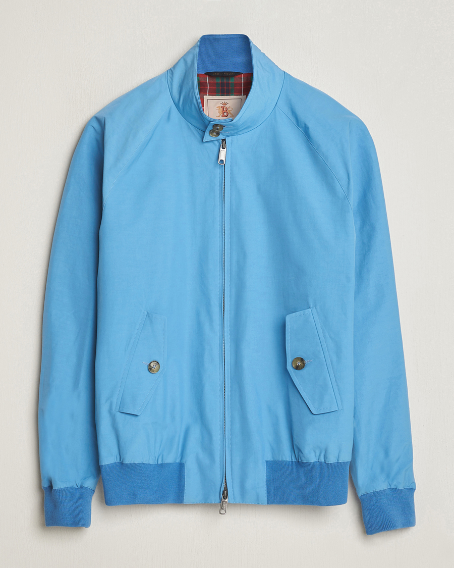 Homme | Manteaux Et Vestes | Baracuta | G9 Original Harrington Jacket Heritage Blue