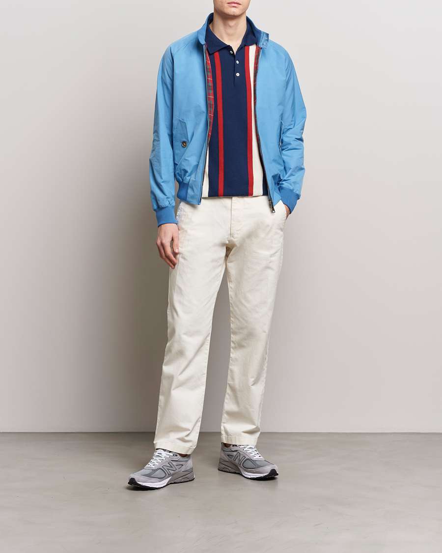 Homme | Manteaux Et Vestes | Baracuta | G9 Original Harrington Jacket Heritage Blue