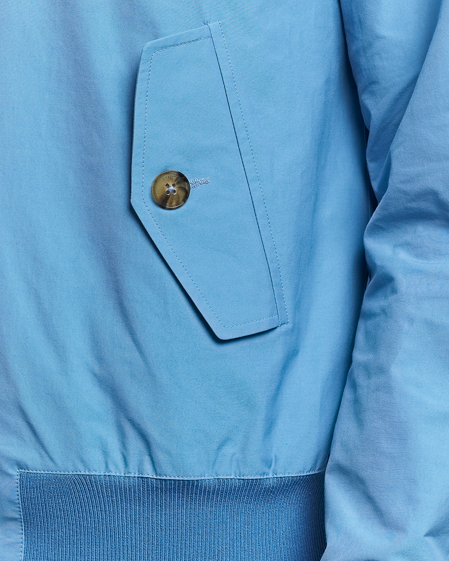 Homme | Manteaux Et Vestes | Baracuta | G9 Original Harrington Jacket Heritage Blue