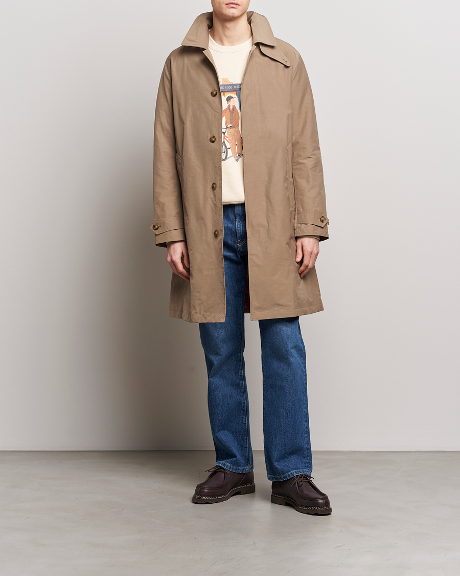 Homme | Manteaux Et Vestes | Baracuta | Original Cotton Cloth Paul Coat Tan