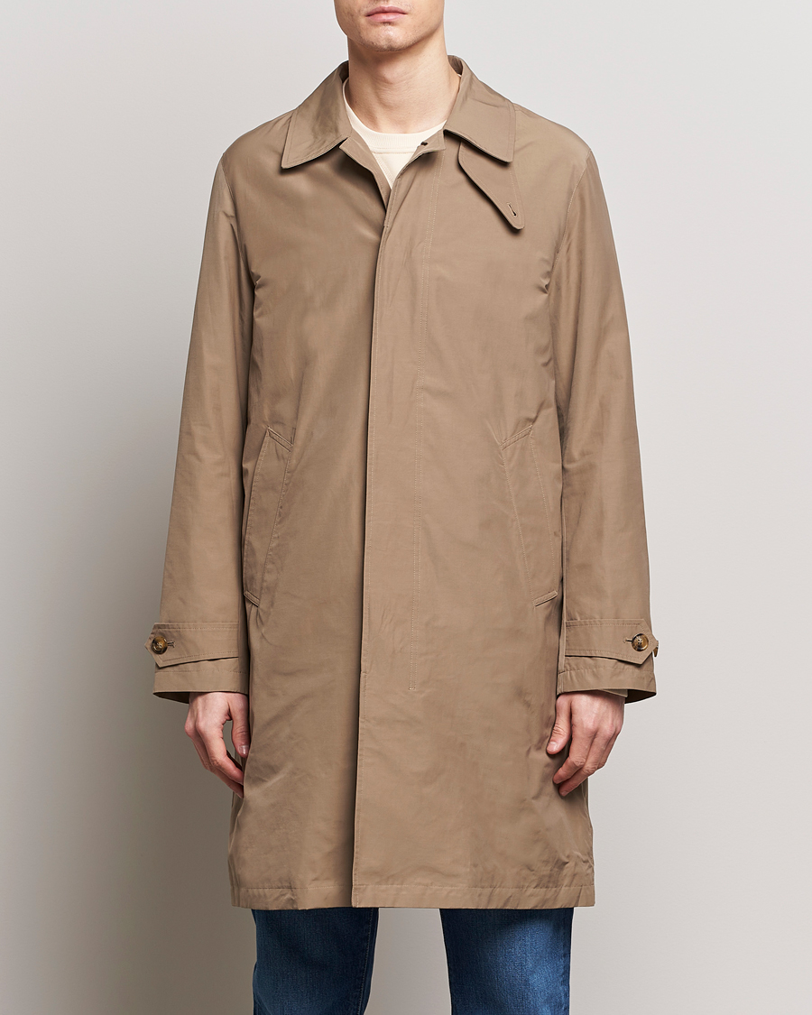Homme | Manteaux Et Vestes | Baracuta | Original Cotton Cloth Paul Coat Tan