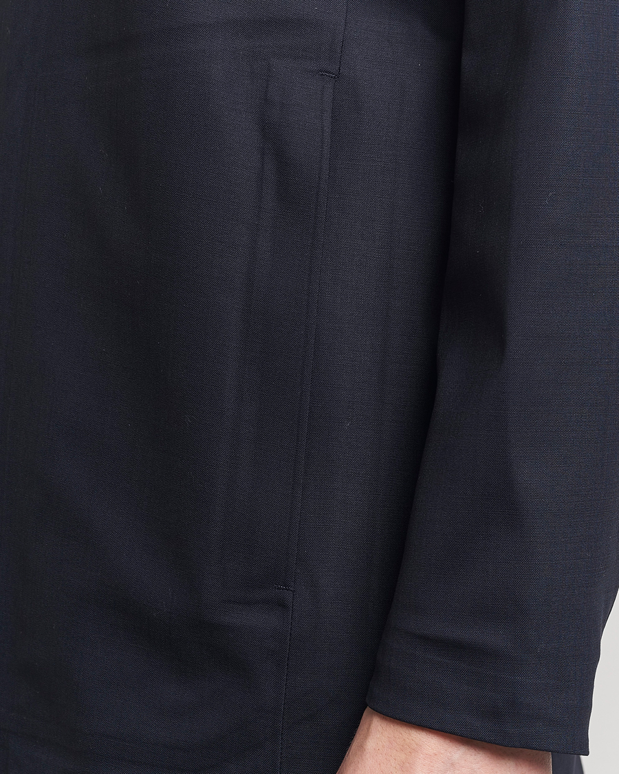 Homme | Manteaux Et Vestes | UBR | Sky Fall Savile Waterproof Wool Coat Dark Navy