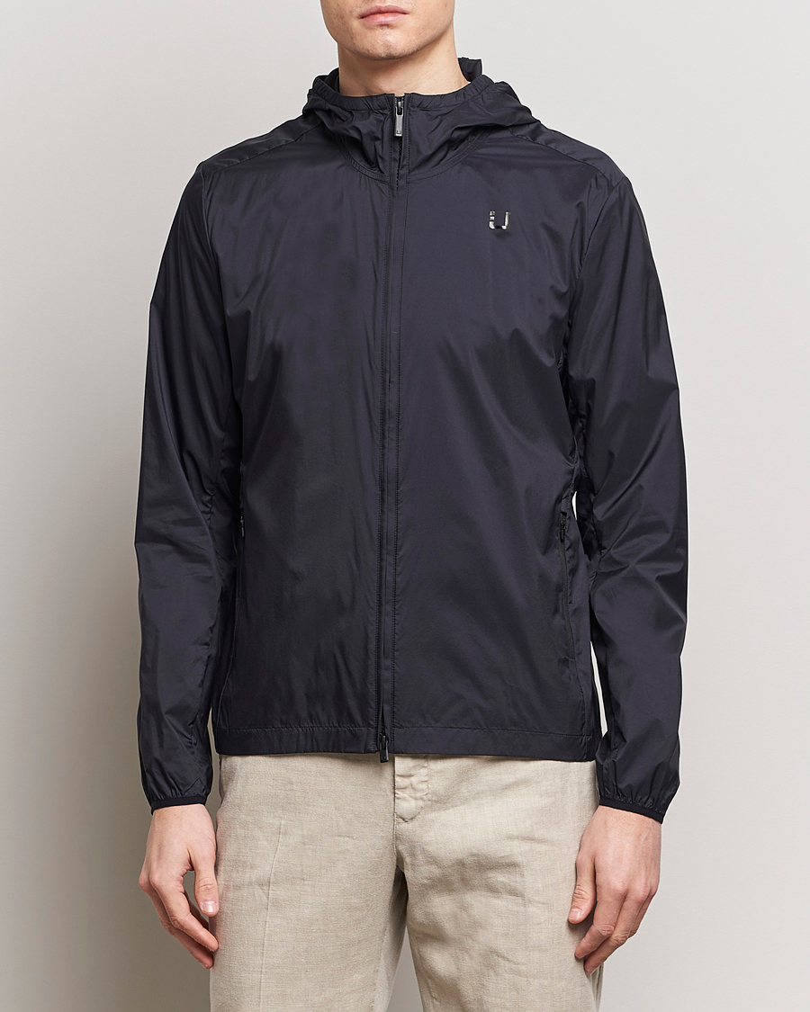 Homme | Manteaux Et Vestes | UBR | Emperor Lightweight Hooded Jacket Navy