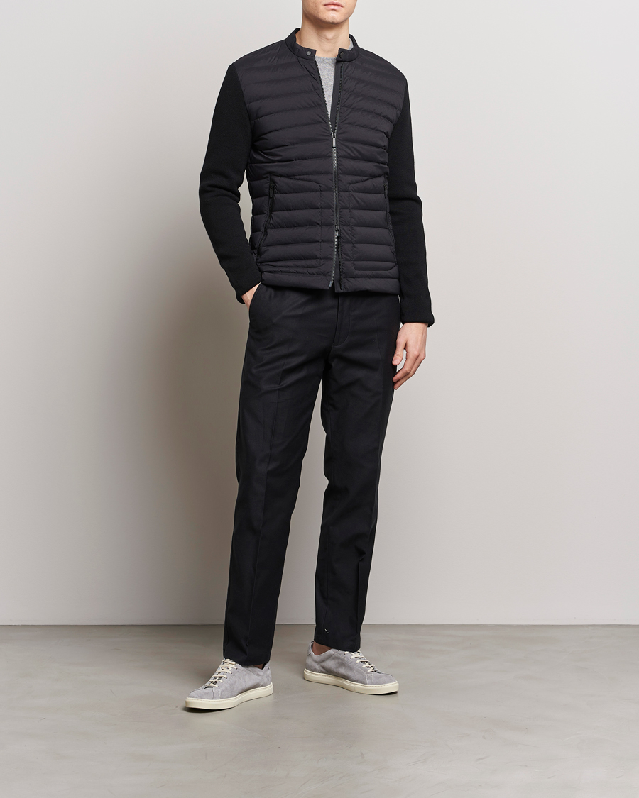 Homme | Manteaux Et Vestes | UBR | Super Sonic Savile Wool Hybrid Jacket Black Wool