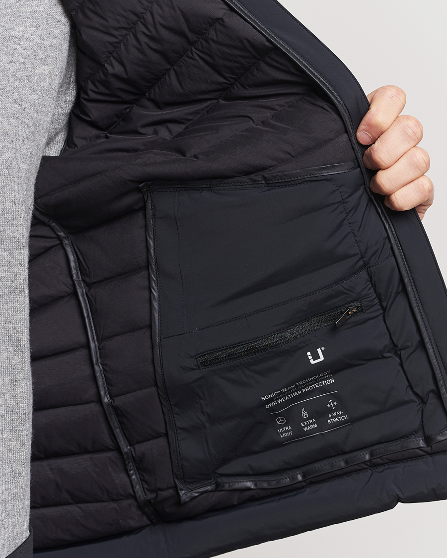 Homme | Manteaux Et Vestes | UBR | Super Sonic Savile Wool Hybrid Jacket Black Wool