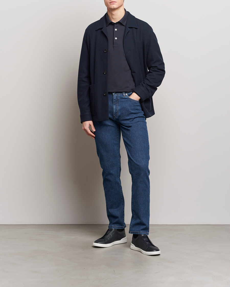 Homme | Blazers | Zegna | Wool Chore Jacket Navy