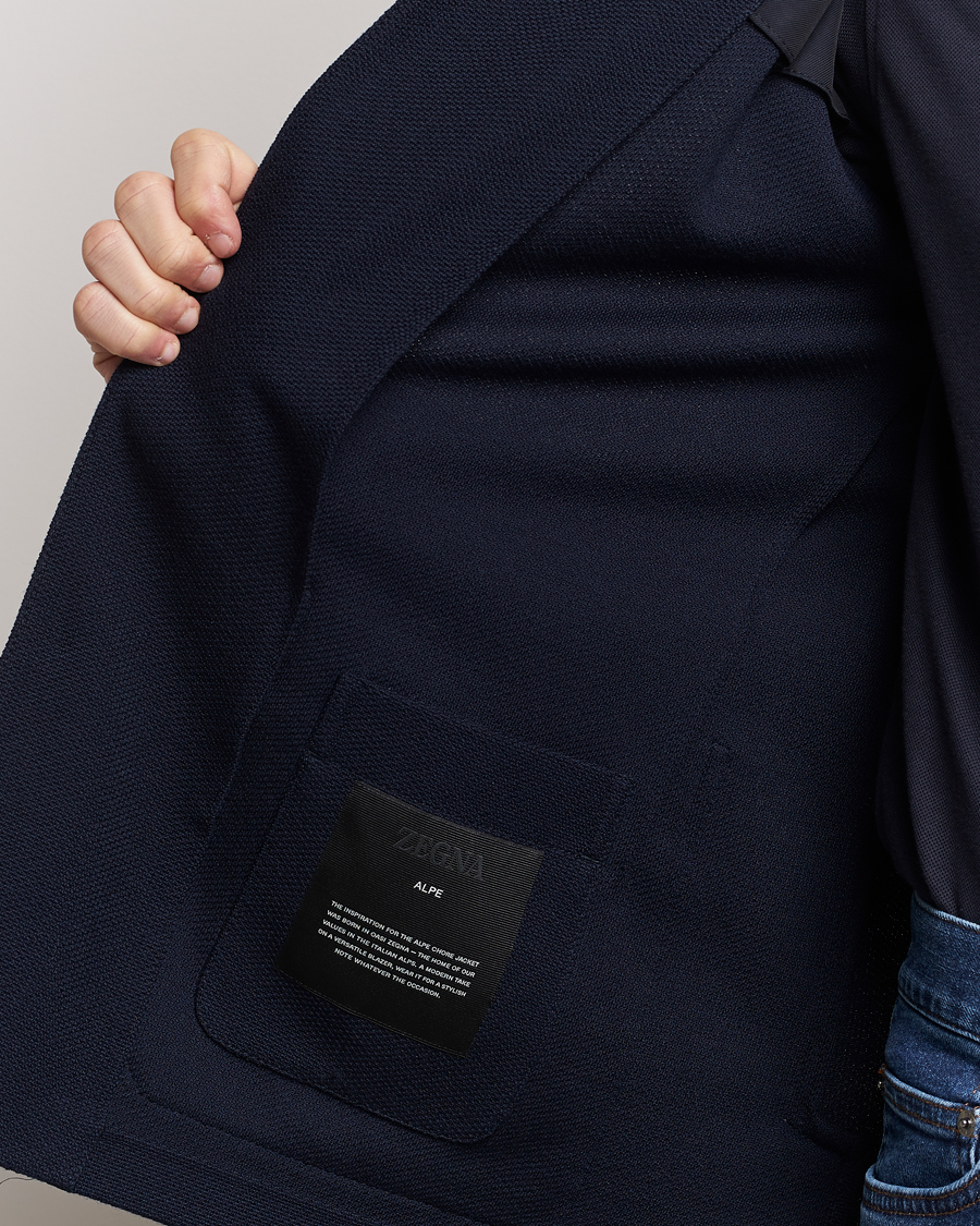 Homme | Blazers | Zegna | Wool Chore Jacket Navy