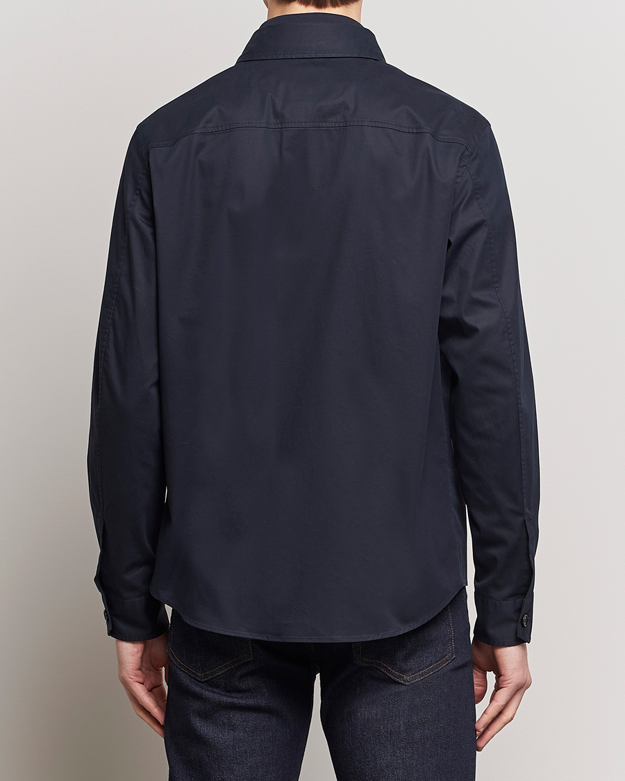 Homme | Chemises | Zegna | Premium Cotton Overshirt Navy