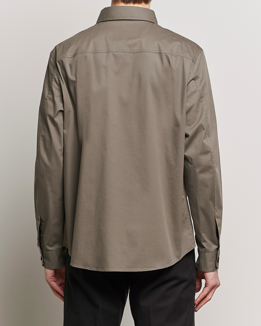 Homme | Chemises | Zegna | Premium Cotton Overshirt Olive