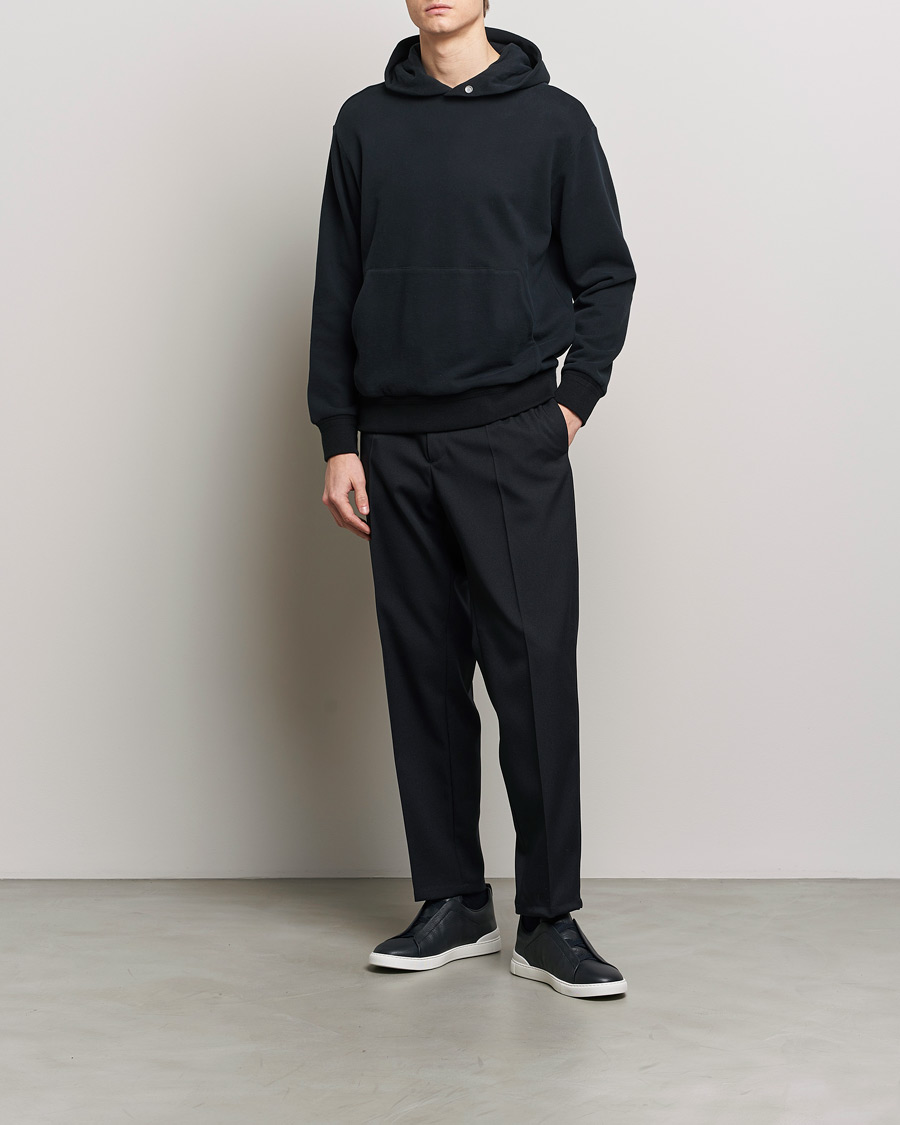 Homme | Pulls Et Tricots | Zegna | Cotton/Cashmere Hoodie Black