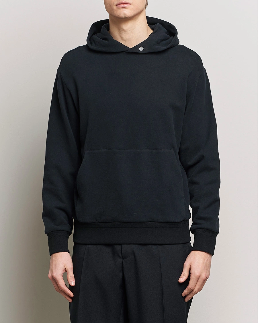 Homme | Sections | Zegna | Cotton/Cashmere Hoodie Black
