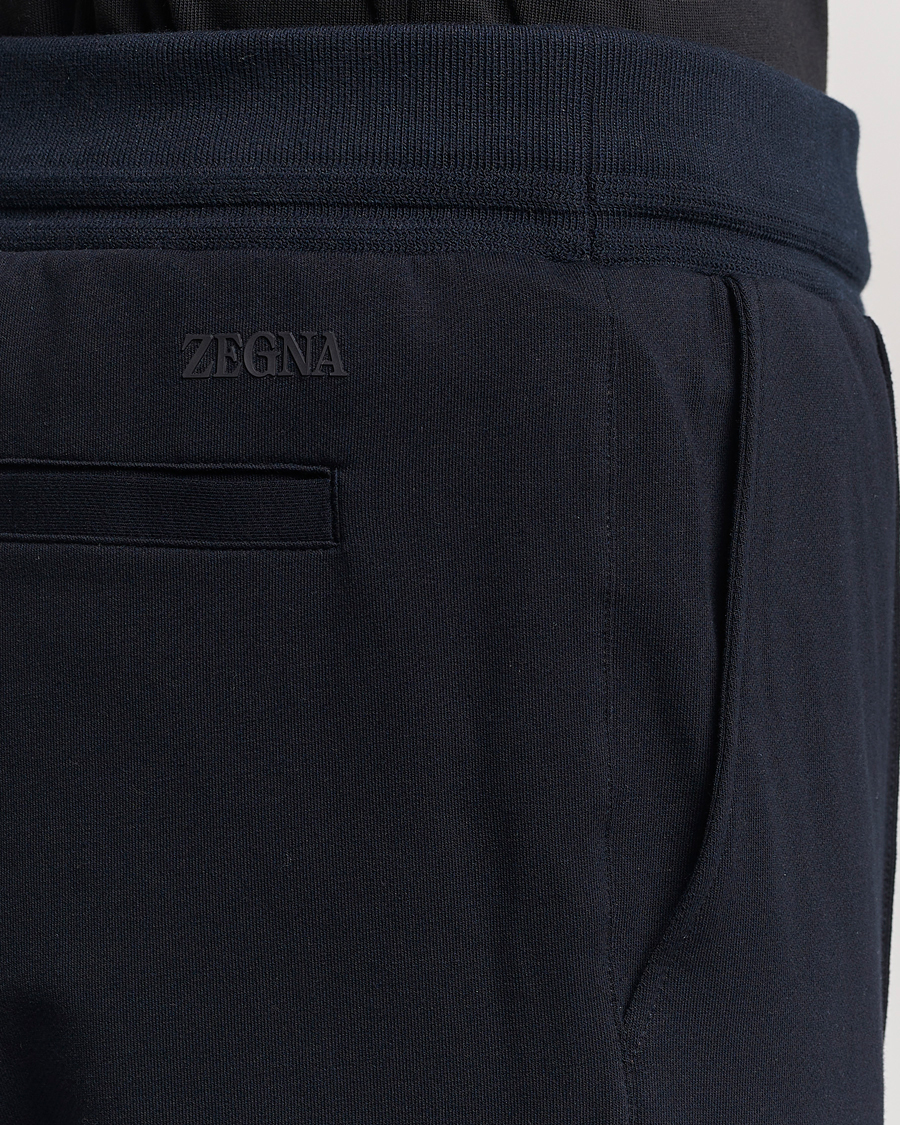 Homme | Pantalons | Zegna | Cotton Stretch Joggers Navy