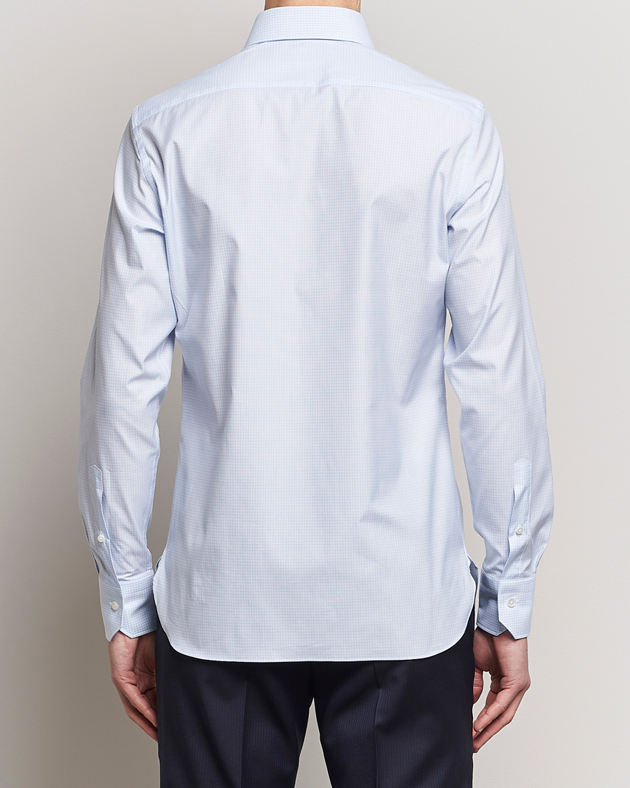 Homme | Chemises | Zegna | Slim Fit Dress Shirt Light Blue Check