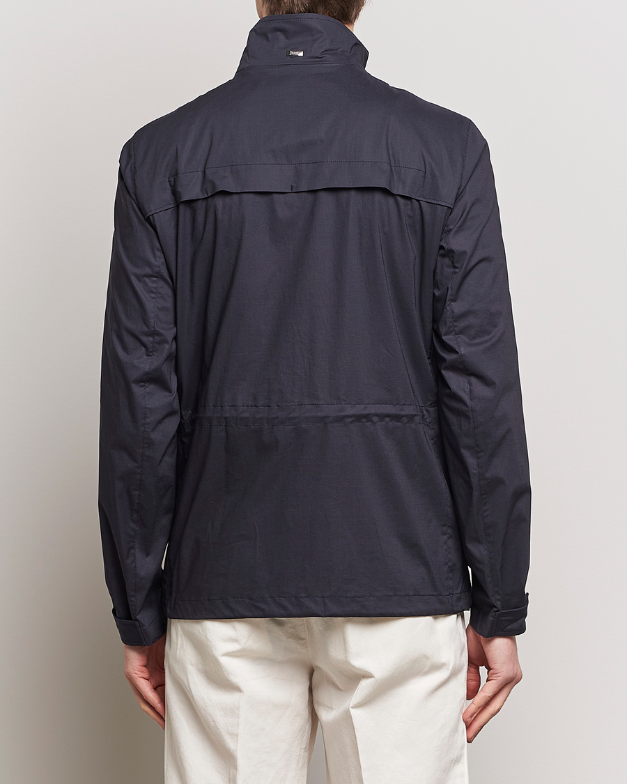Homme | Manteaux Et Vestes | Herno | Lightwieght Cotton Field Jacket Navy