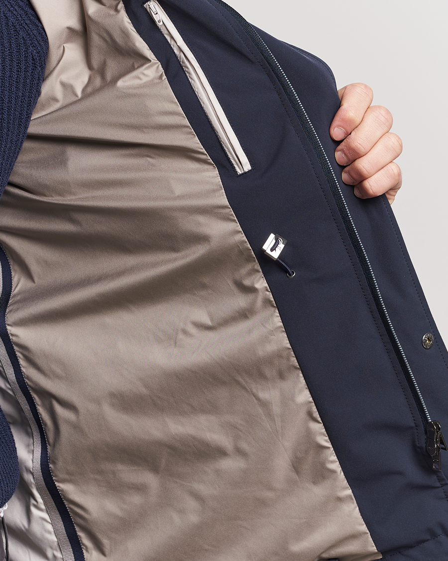 Homme | Manteaux Et Vestes | Herno | Field Jacket Navy