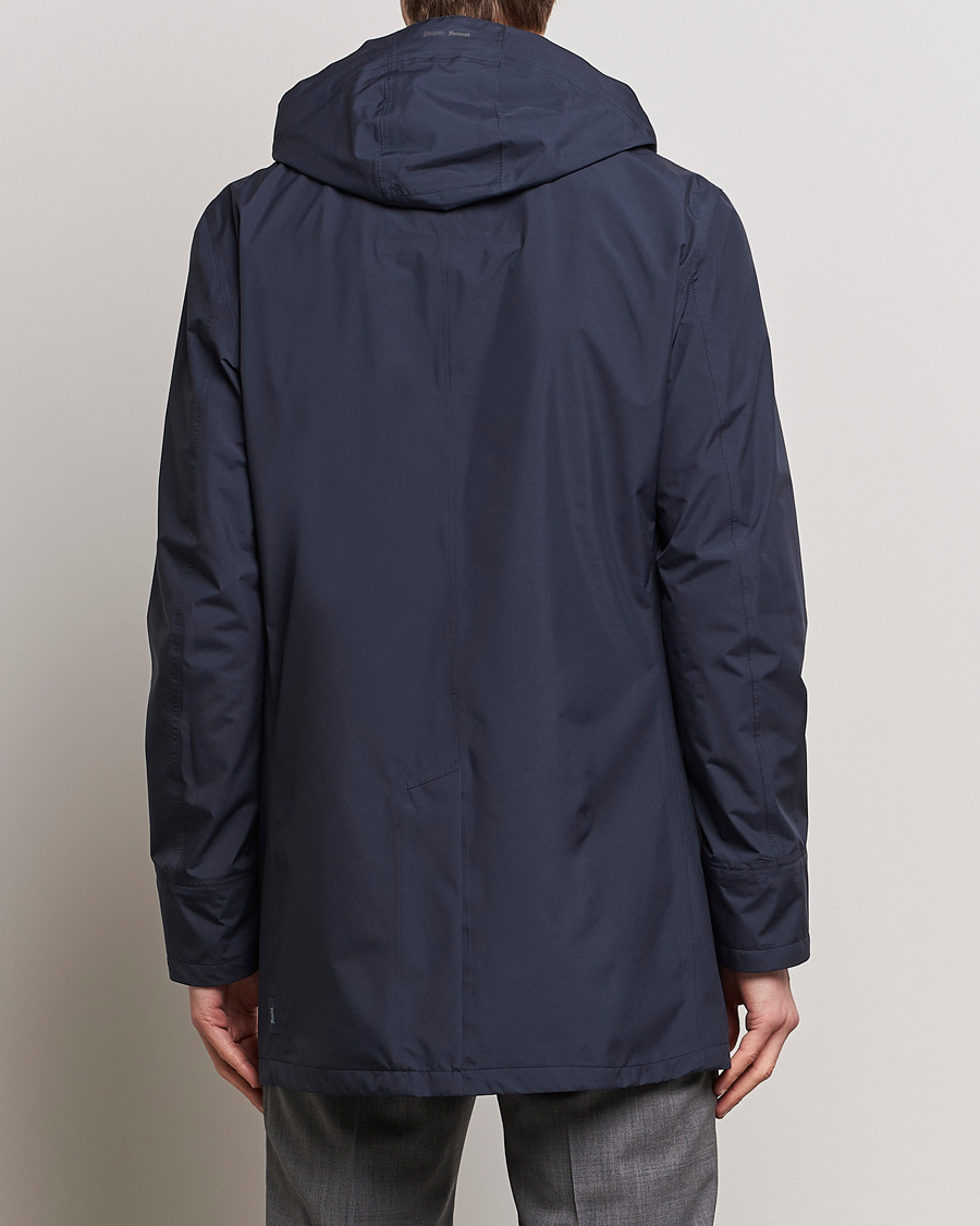 Homme | Manteaux Et Vestes | Herno | Laminar Waterproof Coat Navy