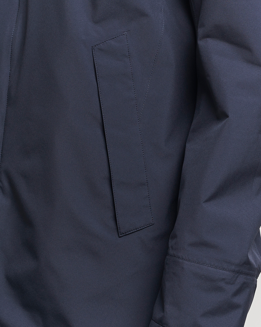 Homme | Manteaux Et Vestes | Herno | Laminar Waterproof Coat Navy