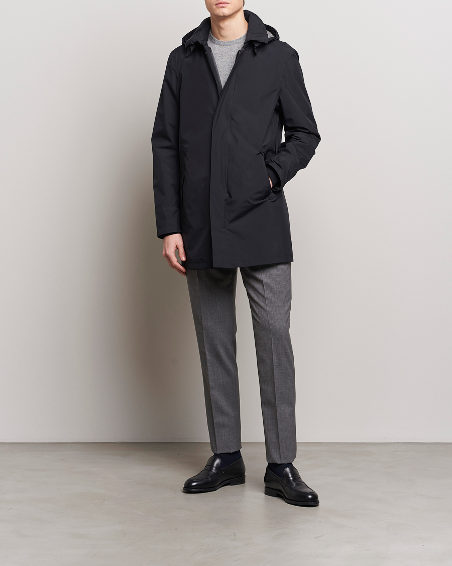 Homme | Manteaux Et Vestes | Herno | Laminar Waterproof Coat Black