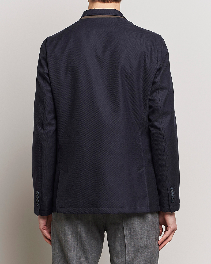 Homme | Manteaux Et Vestes | Herno | Cotton/Cashmere City Jacket Navy