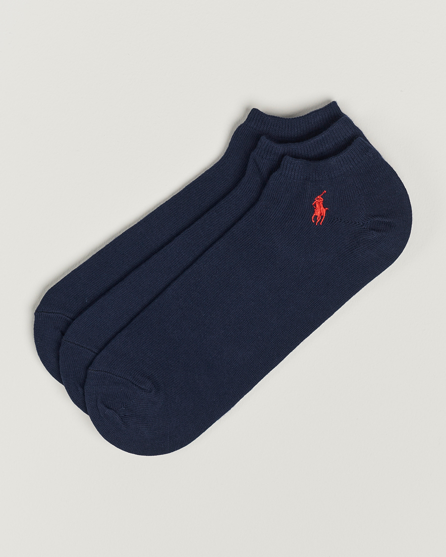 Homme | Sous-Vêtements Et Chaussettes | Polo Ralph Lauren | 3-Pack Ghost Sock Navy