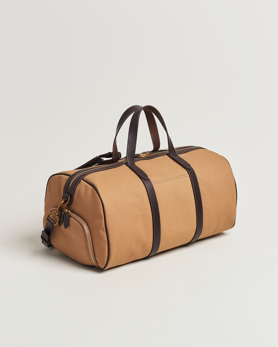 Homme | Polo Ralph Lauren Canvas/Leather Dufflebag Tan | Polo Ralph Lauren | Canvas/Leather Dufflebag Tan