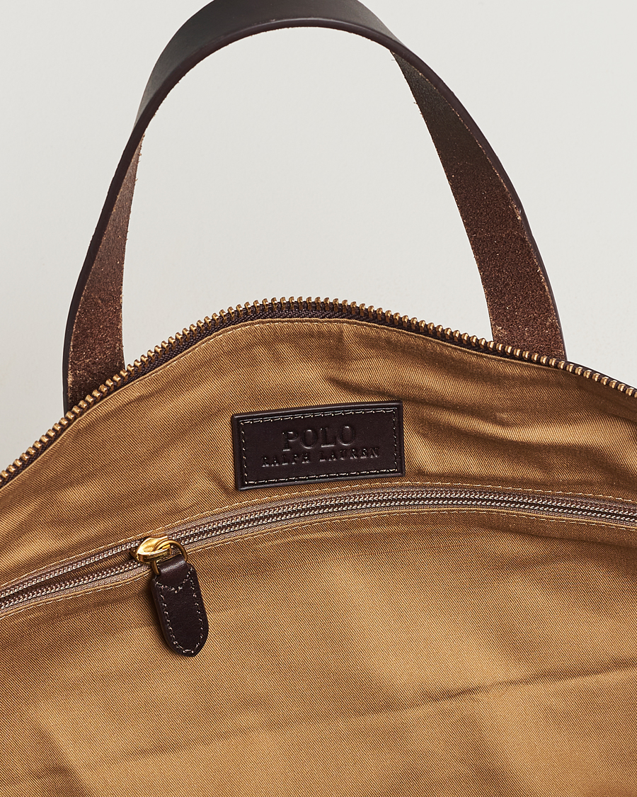 Homme | Polo Ralph Lauren Canvas/Leather Dufflebag Tan | Polo Ralph Lauren | Canvas/Leather Dufflebag Tan