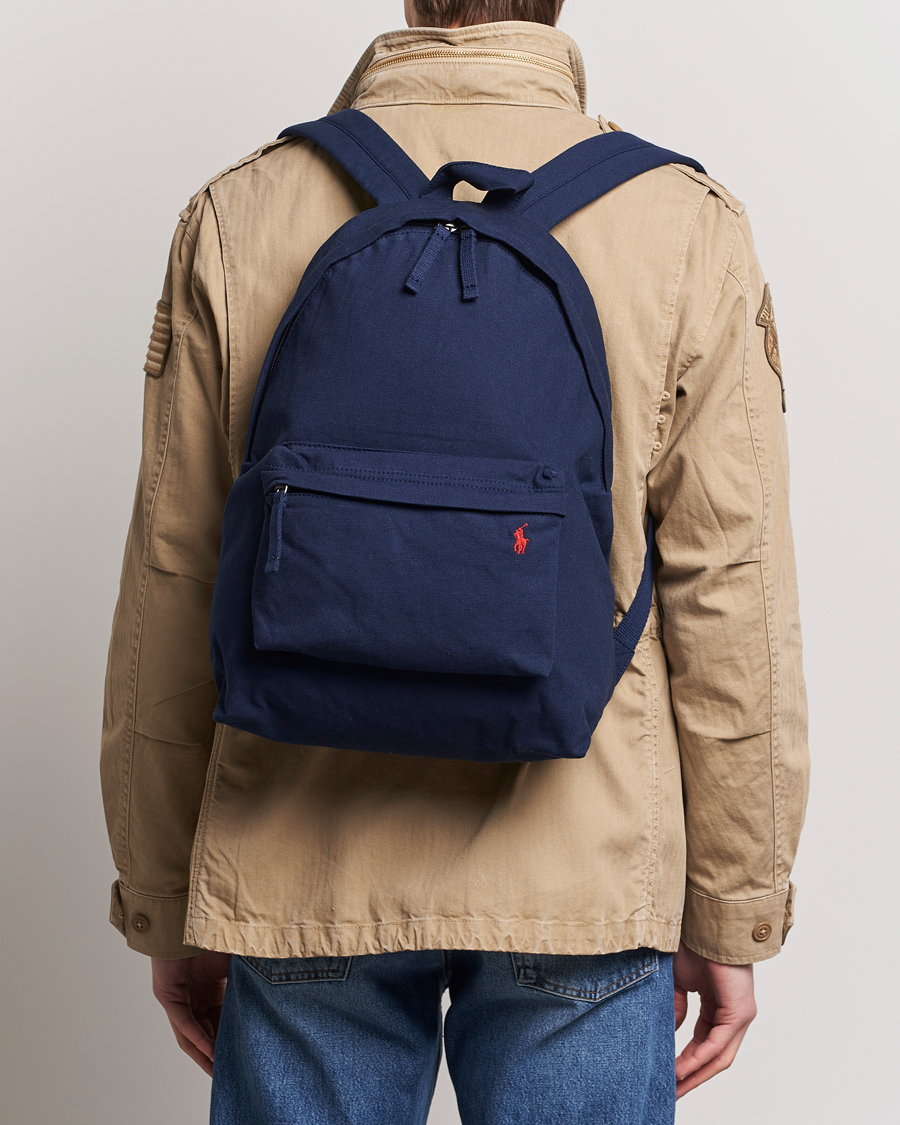 Homme | Polo Ralph Lauren Canvas Backpack Newport Navy | Polo Ralph Lauren | Canvas Backpack Newport Navy