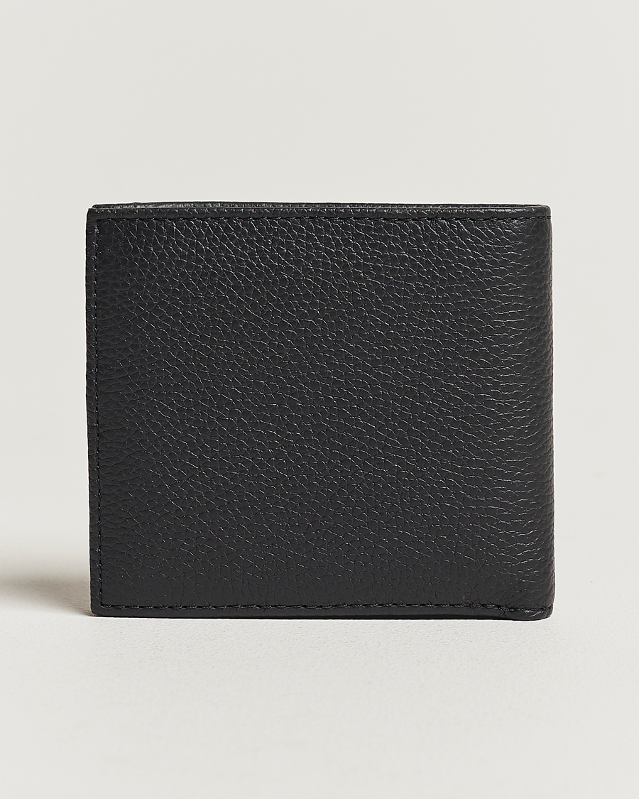 Homme | Polo Ralph Lauren Pebbled Leather Billfold Wallet Black | Polo Ralph Lauren | Pebbled Leather Billfold Wallet Black