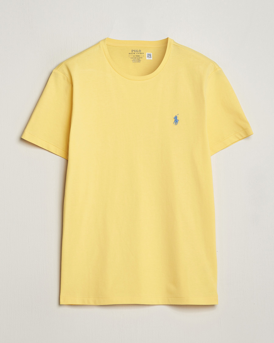 Homme | T-shirts | Polo Ralph Lauren | Crew Neck T-Shirt Oasis Yellow