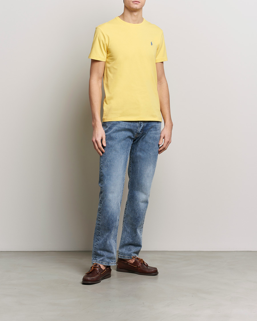 Homme | T-shirts | Polo Ralph Lauren | Crew Neck T-Shirt Oasis Yellow