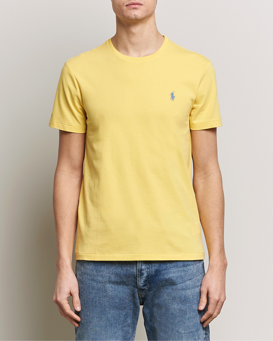Homme | T-shirts À Manches Courtes | Polo Ralph Lauren | Crew Neck T-Shirt Oasis Yellow