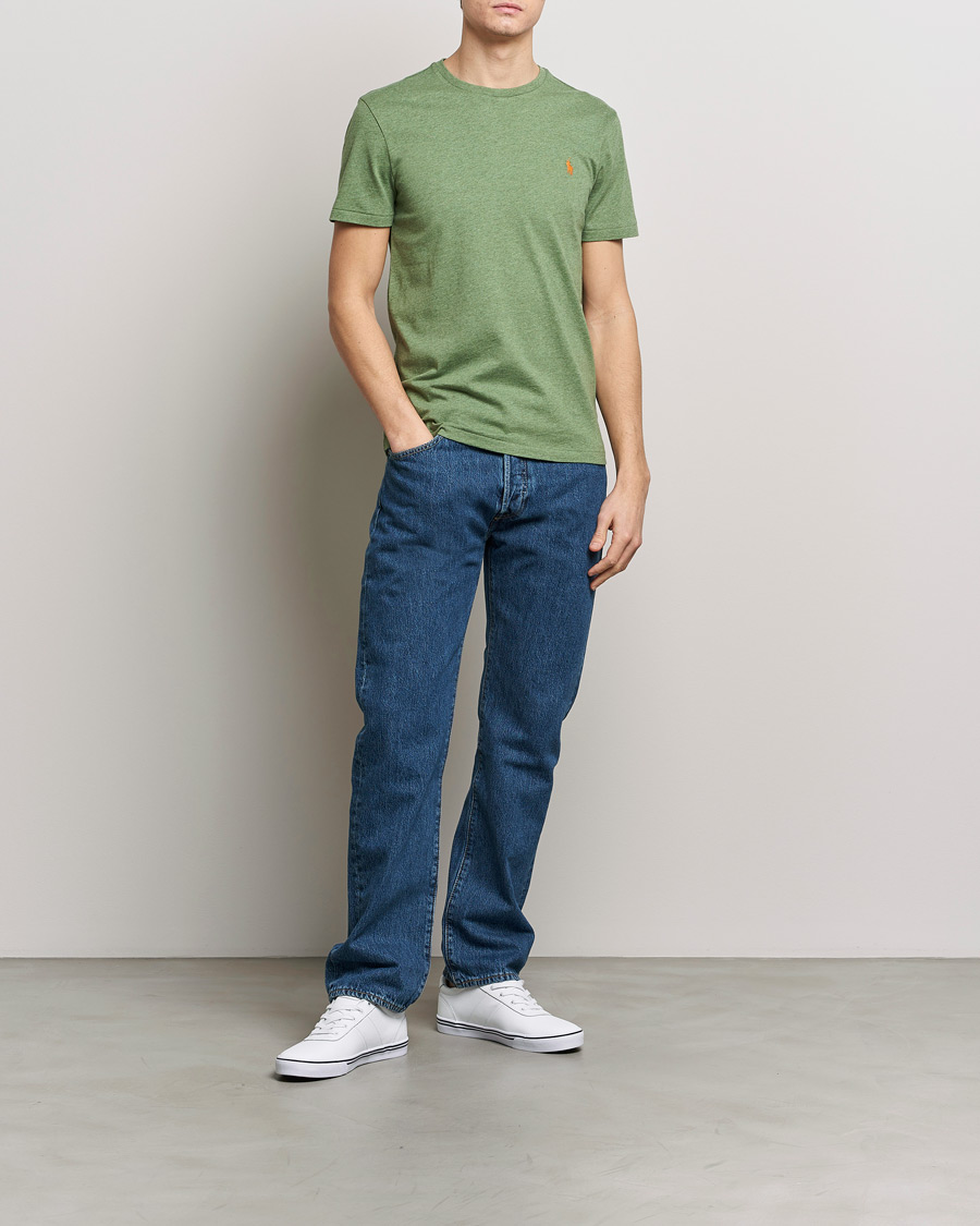 Homme | T-shirts | Polo Ralph Lauren | Crew Neck T-Shirt Cargo Green Heather