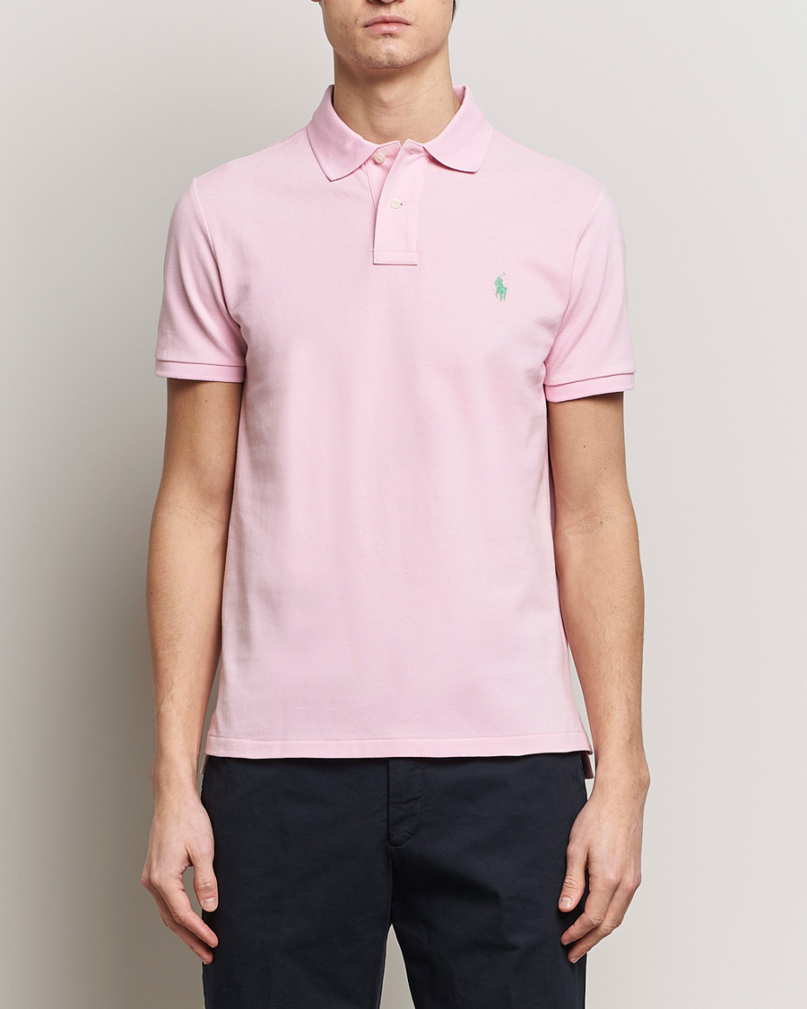 Homme |  | Polo Ralph Lauren | Custom Slim Fit Polo Garden Pink