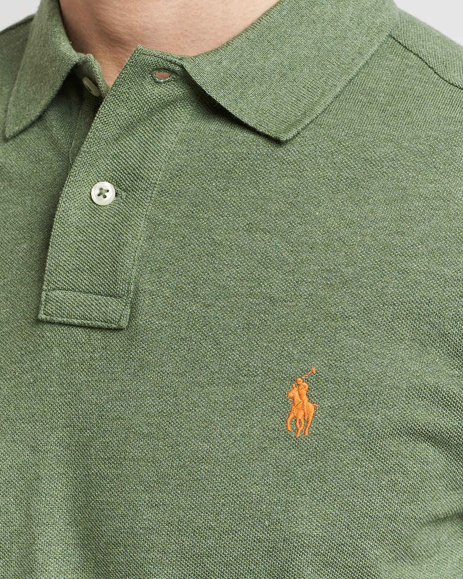 Homme | Polos | Polo Ralph Lauren | Custom Slim Fit Polo Cargo Green Heather