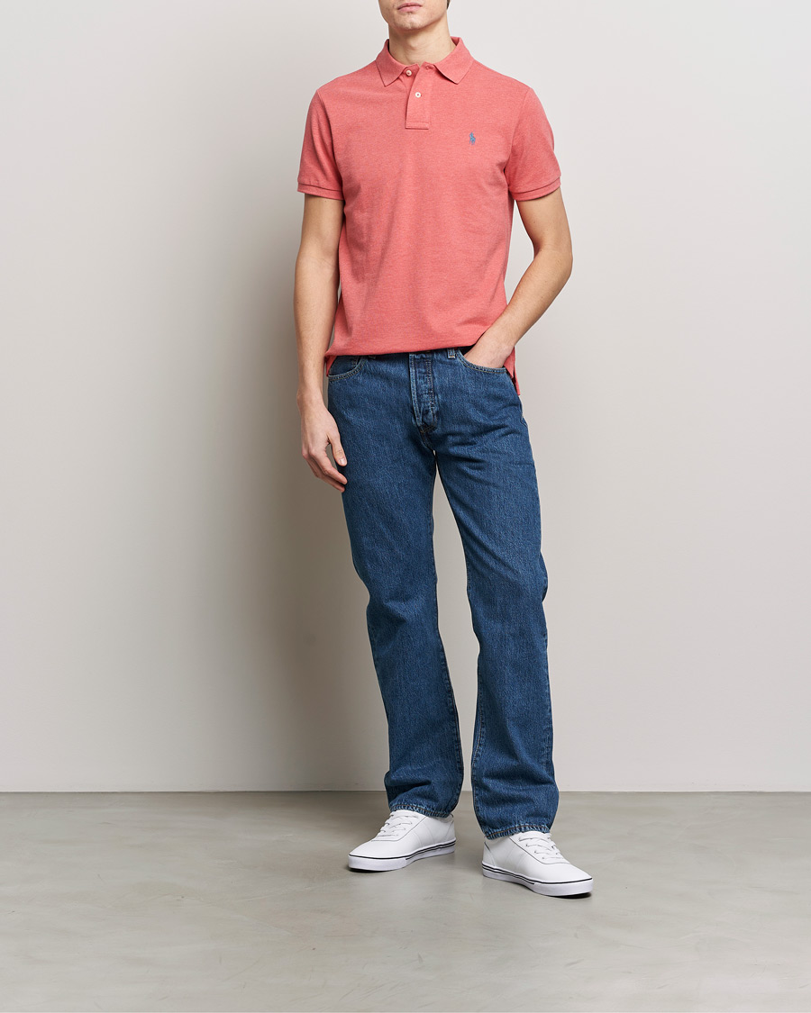 Homme | Polos | Polo Ralph Lauren | Custom Slim Fit Polo Highland Rose Heahter