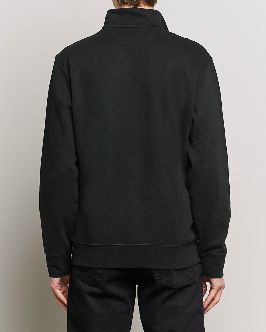Homme | Pulls Et Tricots | Polo Ralph Lauren | Double Knit Half-Zip Sweater Polo Black