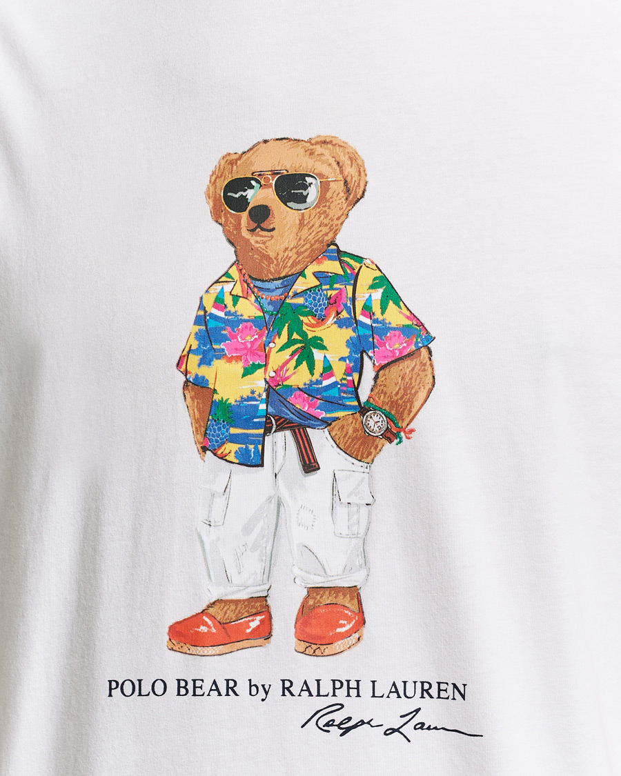 Homme | T-shirts | Polo Ralph Lauren | Printed Bear Crew Neck T-Shirt White