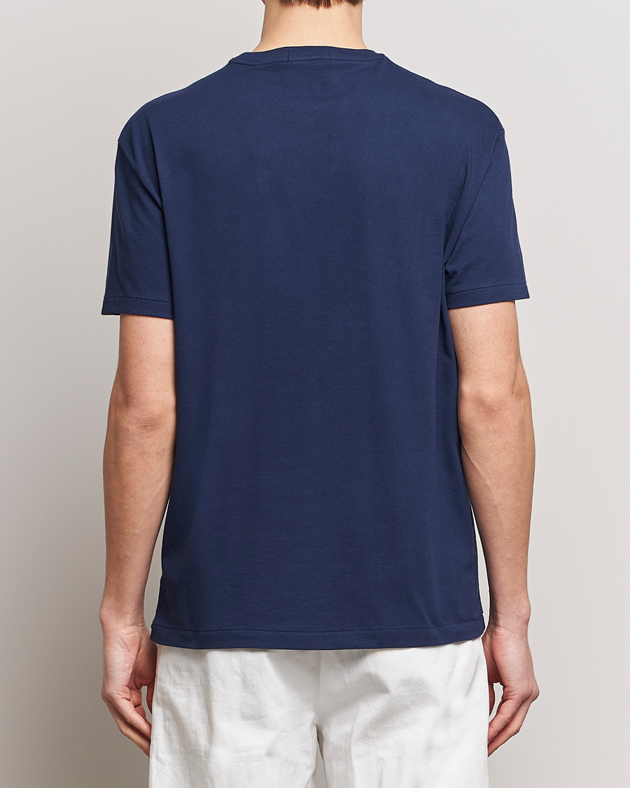 Homme | T-shirts | Polo Ralph Lauren | Printed Bear Crew Neck T-Shirt Newport Navy