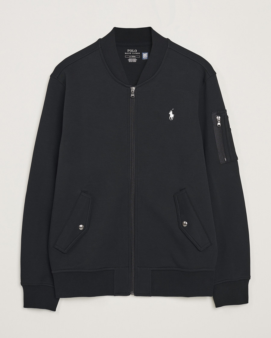 Homme | Pulls Et Tricots | Polo Ralph Lauren | Bomber Full-Zip Sweatshirt Polo Black