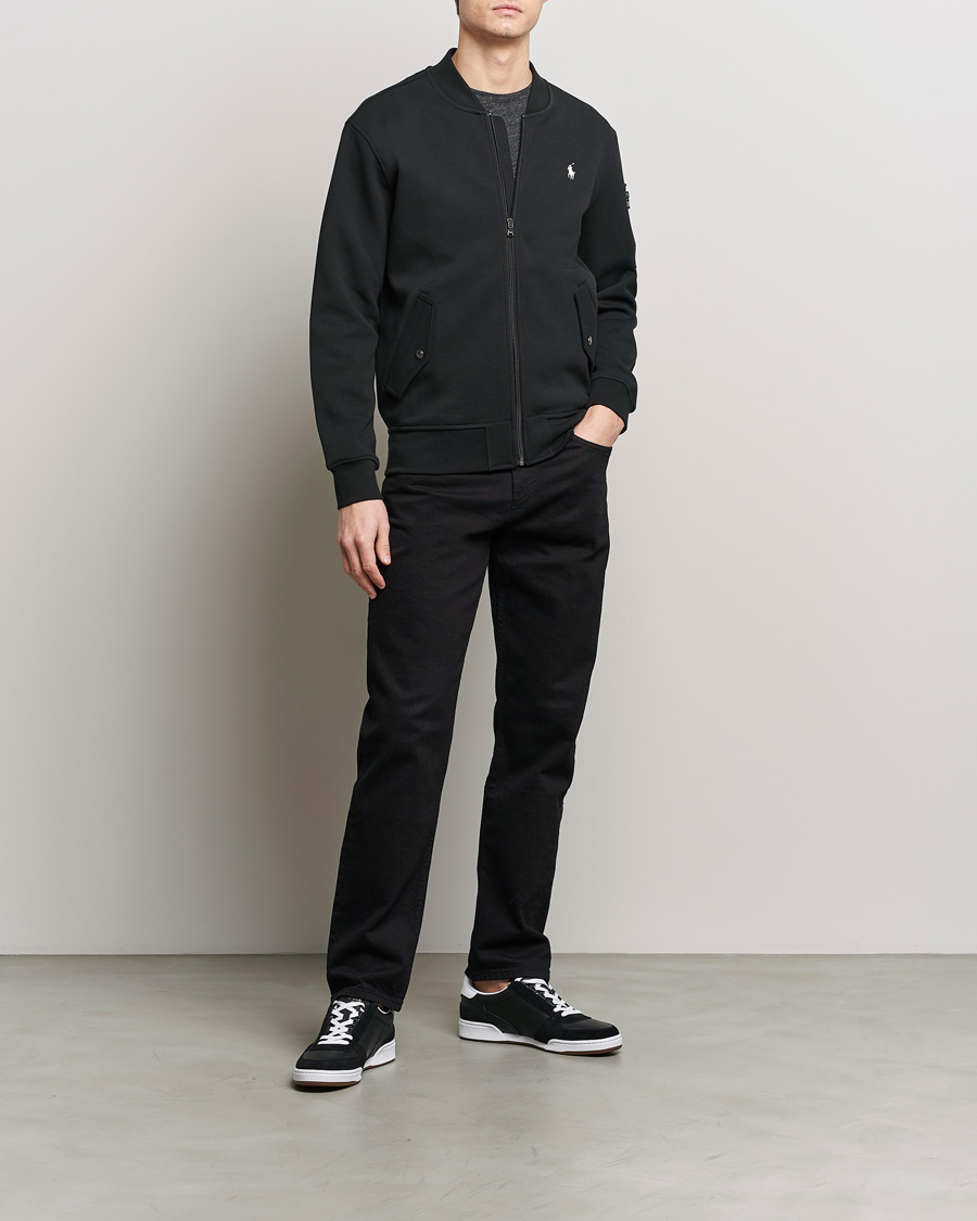 Homme | Pulls Et Tricots | Polo Ralph Lauren | Bomber Full-Zip Sweatshirt Polo Black