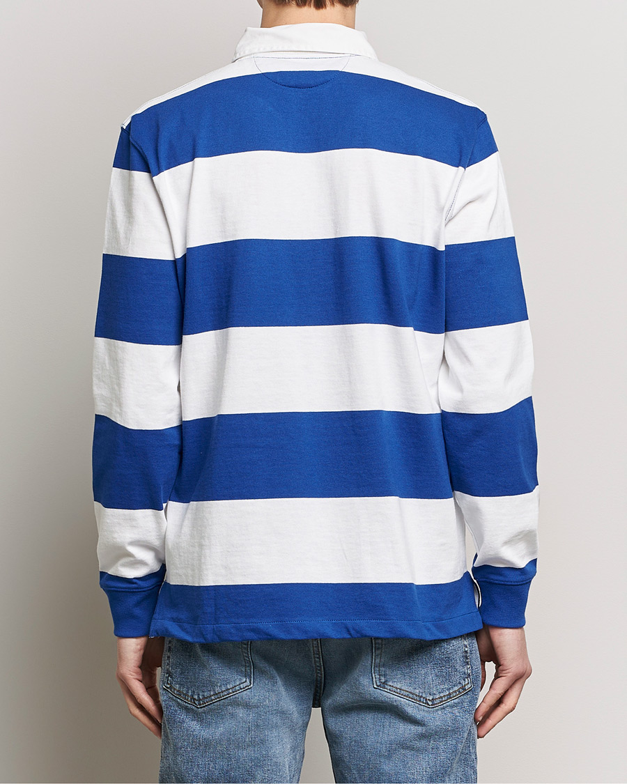 Homme | Pulls Et Tricots | Polo Ralph Lauren | Jersey Striped Rugger Cruise Royal/White