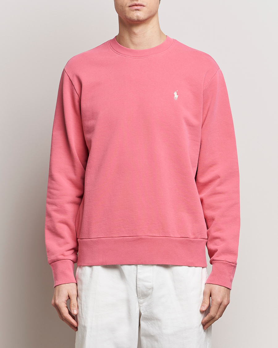 Homme | Pulls Et Tricots | Polo Ralph Lauren | Loopback Terry Sweatshirt Pale Red