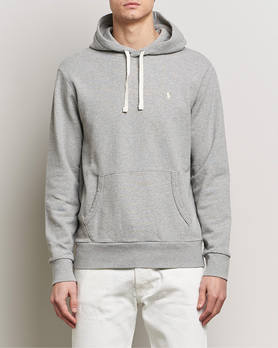 Homme |  | Polo Ralph Lauren | Loopback Terry Hoodie Spring Heather