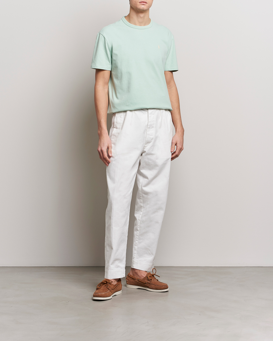 Homme | T-shirts | Polo Ralph Lauren | Loopback Crew Neck T-Shirt Celadon