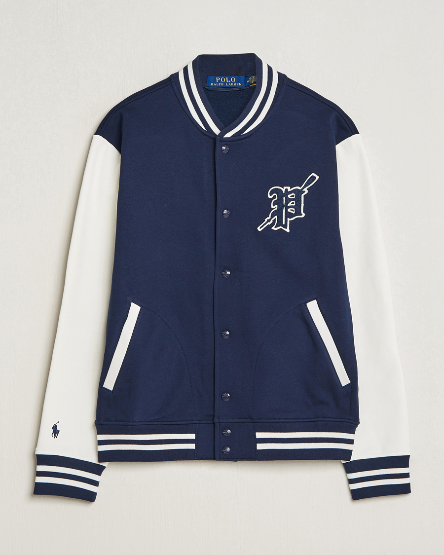 Homme | Manteaux Et Vestes | Polo Ralph Lauren | Baseball Jacket Cruise Navy/Nevis