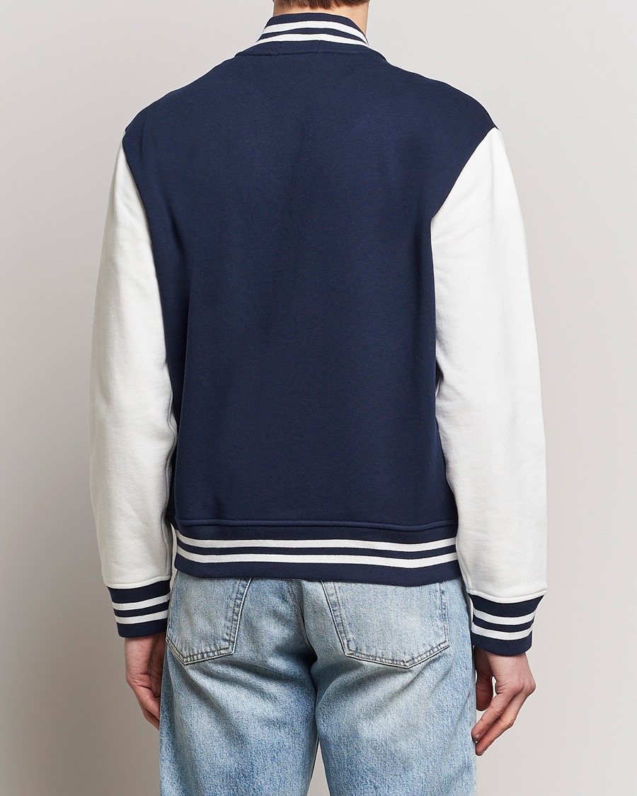 Homme | Manteaux Et Vestes | Polo Ralph Lauren | Baseball Jacket Cruise Navy/Nevis