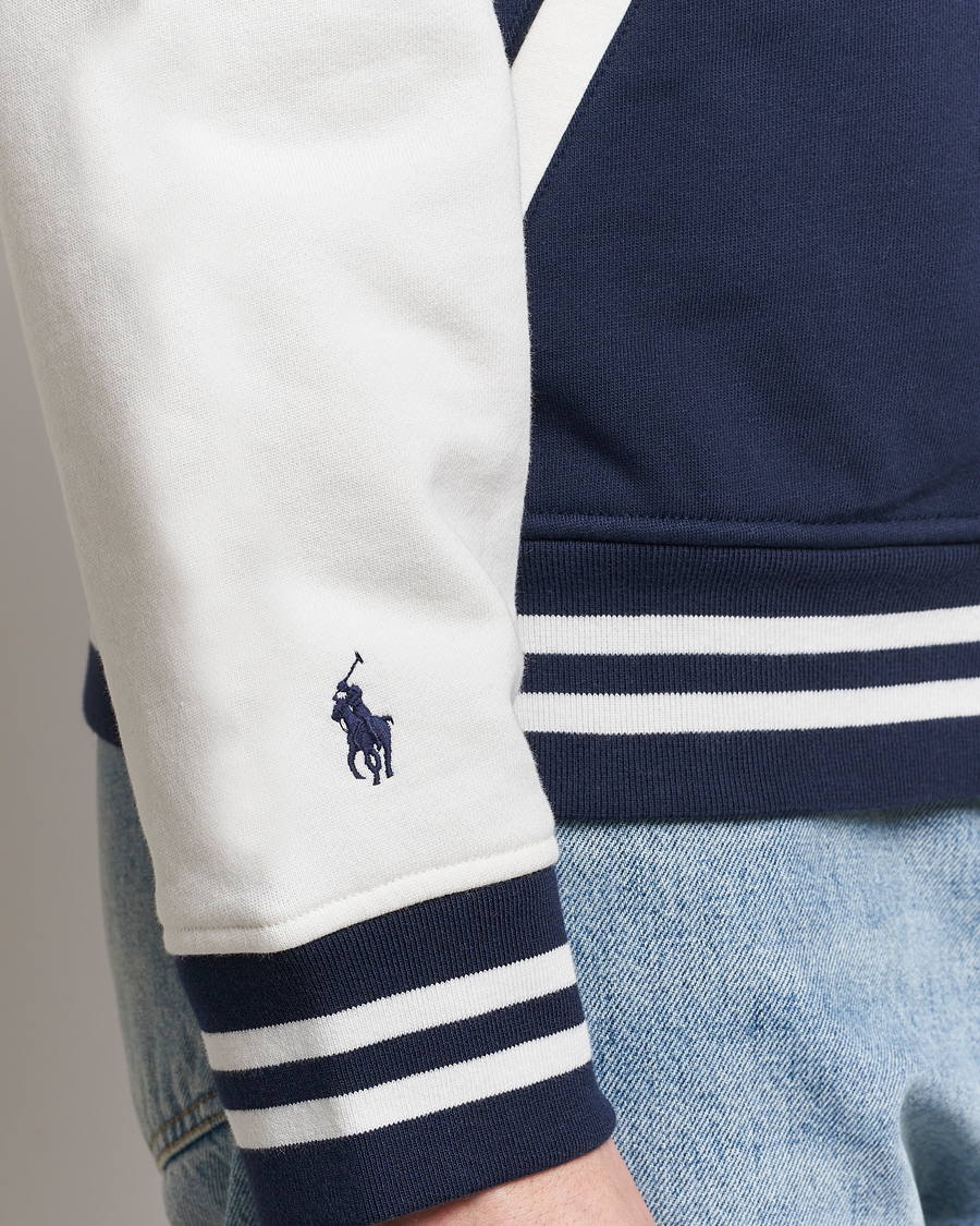 Homme | Manteaux Et Vestes | Polo Ralph Lauren | Baseball Jacket Cruise Navy/Nevis