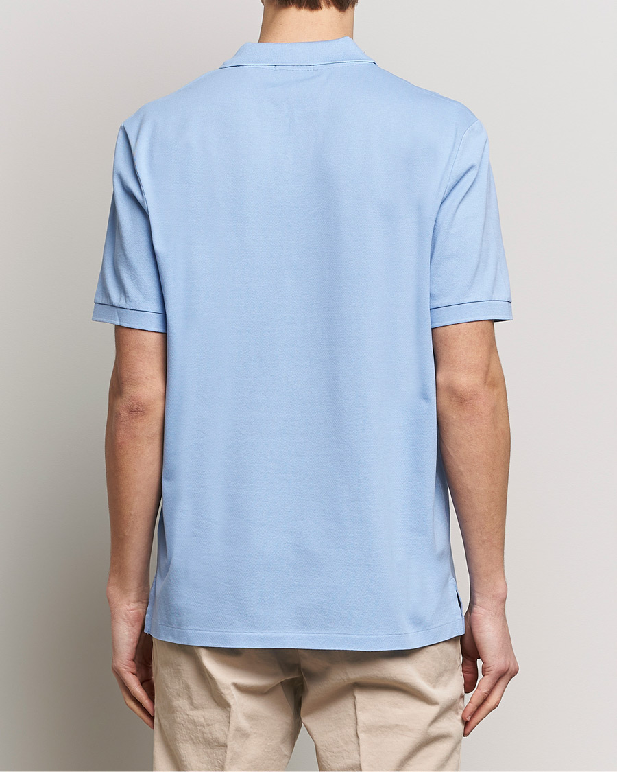 Homme | Polos | Polo Ralph Lauren | Classic Fit Open Collar Stretch Polo Austin Blue